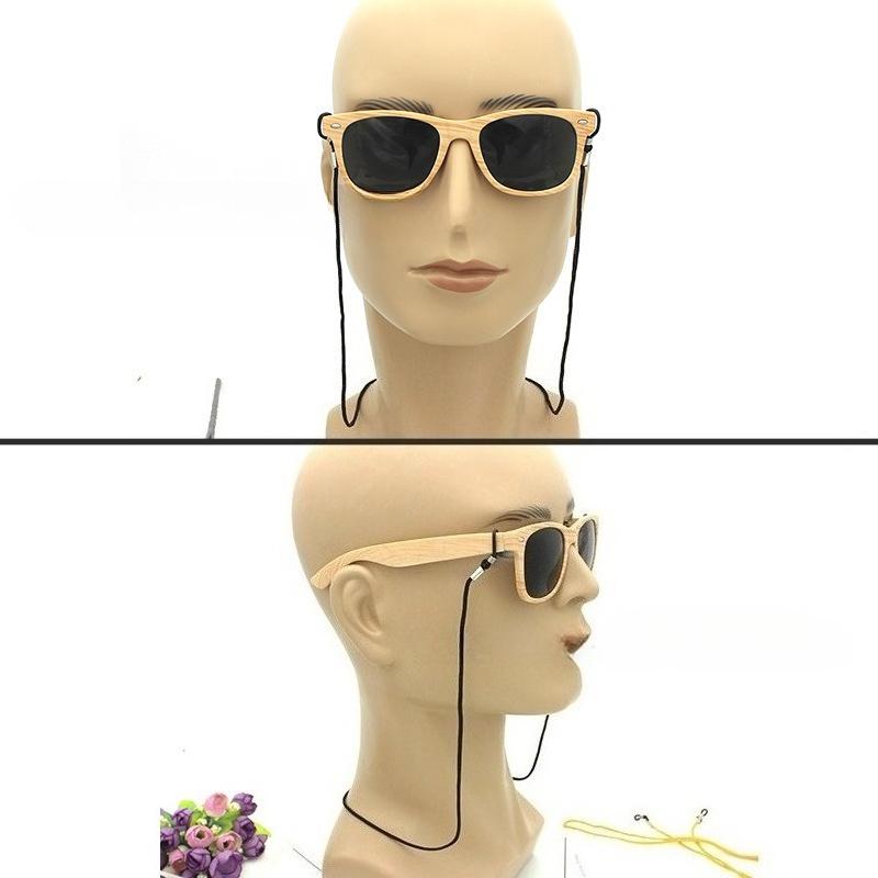 12pcs-1set Glasses Lanyard Fashion Colored Nylon Glasses Rope Sunglasses Reading Glasses Anti-slip Chain Sunglasses Chain