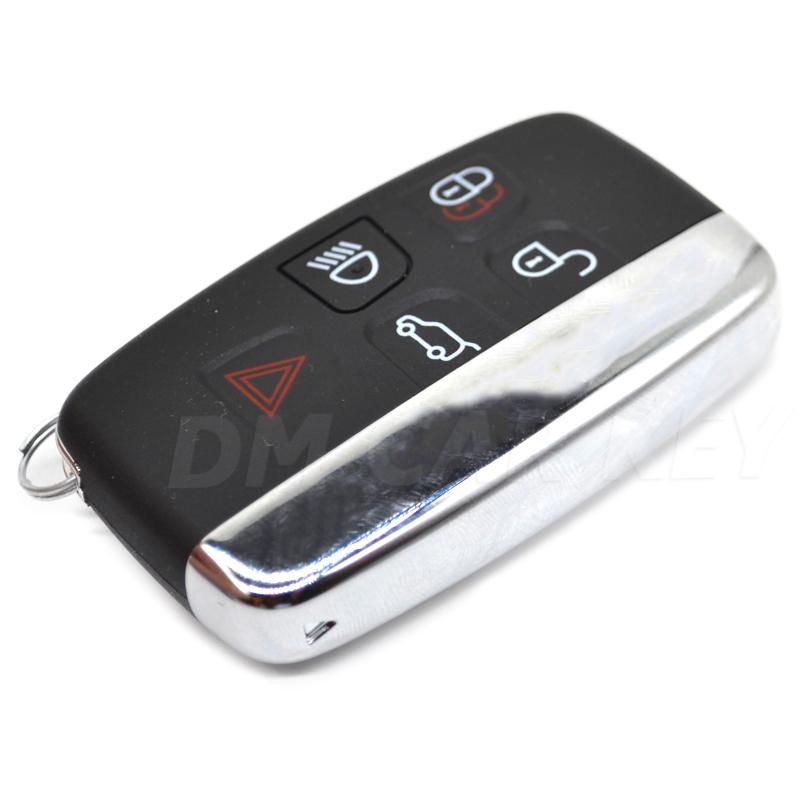 Remote Key Blank Cover 5buttons for  Land Rover Range Rover Jaguar XJ XF XE F Car Key Case Shell