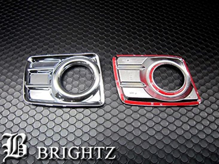 BRIGHTZ Chrome Fog Light Covers for Custom early 17168 N-BOX (JF1/JF2, model) [FOG-COV-021] (JF F1/F2, 1/2) N-BOX Custom, N-BOX Custom, N-BOX Custom,