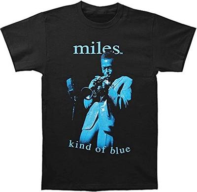 Miles Davis Men's Kind of Blue Men T Shirt Black