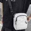 Square Canvas Crossbody Bag Nylon Sports Phone Bag Casual Men's Shoulder Bag  Male