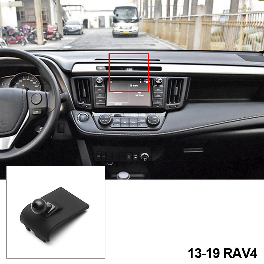 Biltilbehør Interiør Telefonholder Base For Toyota Corolla Camry CHR RAV4 Avalon Prado Highlander 4RUNNER Uten Brakett