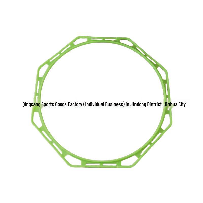 Polygon Agile Hoop: Children's Sports Training Ring for Basketball and Football Fitness.