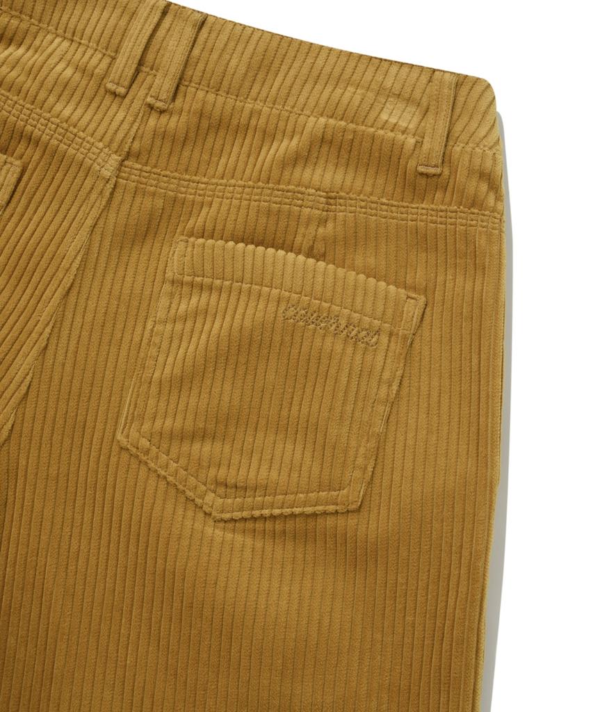 COVERNAT WOMAN Corduroy Wide Pants Mustard