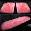 Women's Sheepskin Car Seat Cushion - Winter Fur, Luxurious Wool Pad Cover