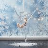 Shatterproof Acrylic Snowflakes Hanging Decorations For Indoor and Outdoor Christmas Displays