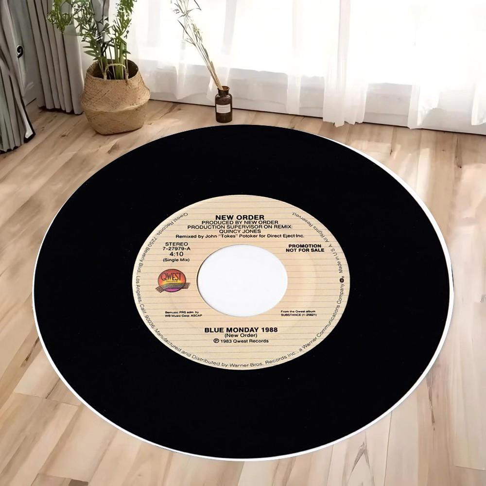 CD Series Print Carpet Floor Mat Crawling Soft Rug Children Game Circle Non-slip Pad Mechanical Washable Home Bedroom Decoration