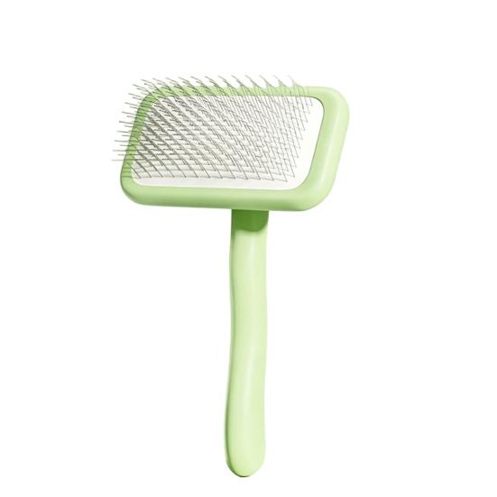 

Cat Deshedding Brush Pet Grooming Comb Rounded Angled Teeth Remove Loose Undercoat Massage Dematting Comb for Long Short Hair Cats Dogs S