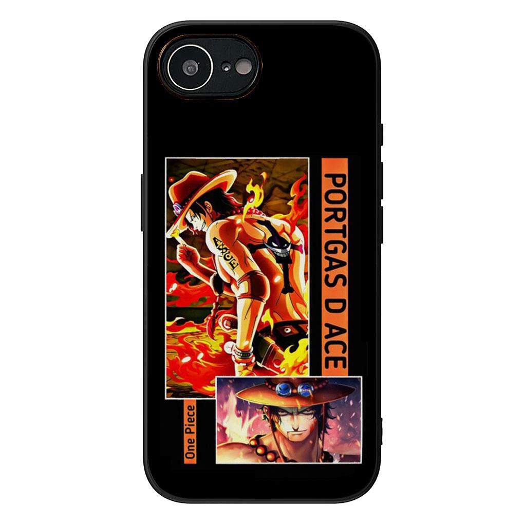 Portgas One Luffy Pieces D Ace Phone Cover for Motorola Moto Edge 50 30 Fusion 40 NEO Ultra Pro E14 G20 E15 G35 G84 G13 G53 Case