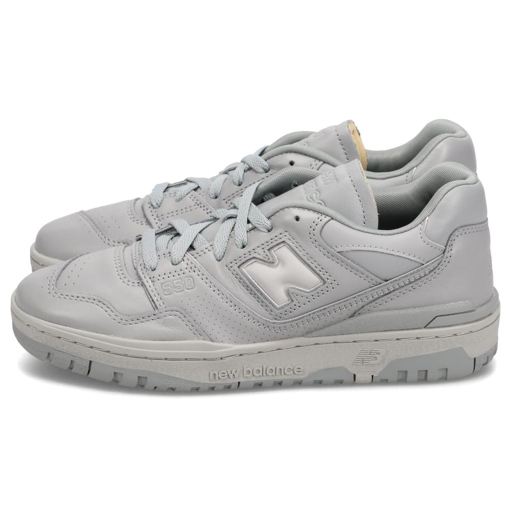 New Balance BB550MCB Gray 550 Sneakers for Men and Size Cm D-Width Women, 23.0 (Used)