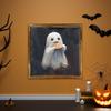 Halloween Decorations Wooden Wall Decorations  Pizza Halloween Cute Decorations