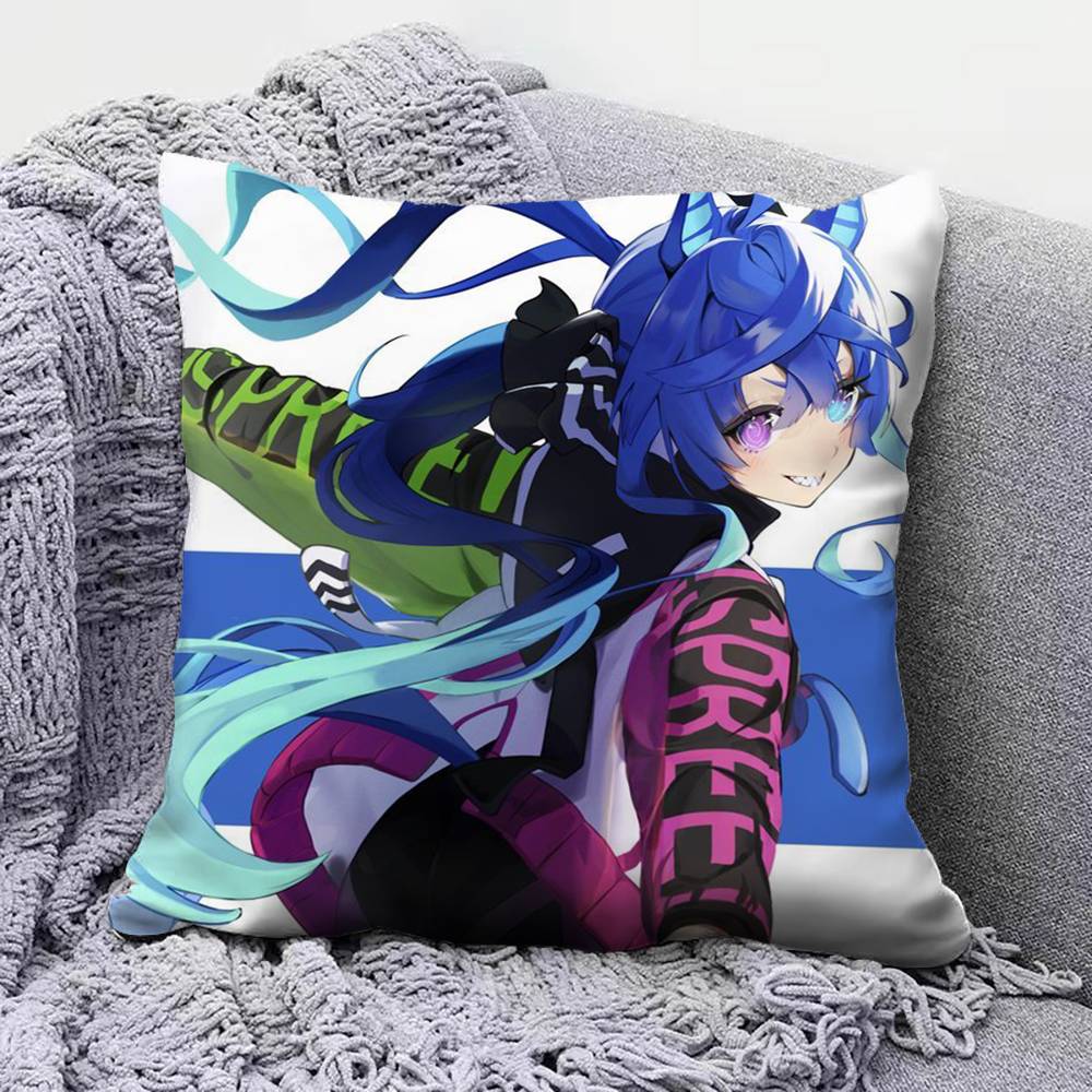 Uma Musume_ Pretty Derby Twin Turbo Home Sofa Cushion Covers And Aecorative Custom Pillow Covers