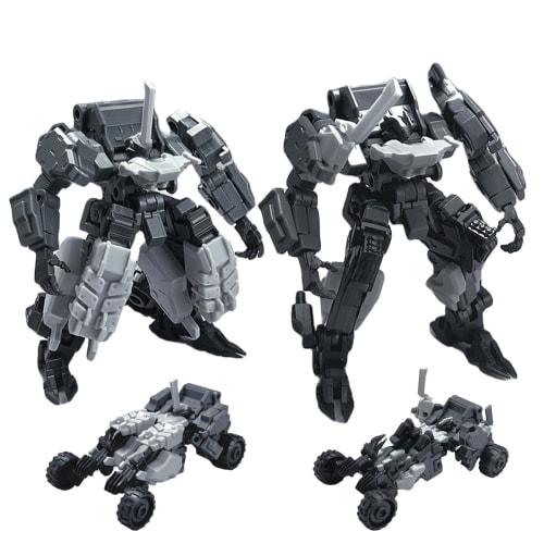 

HiPlay Bigfirebird Build Shadow Force EX01 Attila & 02 Banshee Set, Pre-Colored Plastic Model Kit