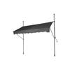 Auvent Réglable - GENERIQUE - 250x120cm - Couleur Gris - Pour Adultes