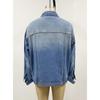 Spring and Autumn Women's Plus Size Denim Jacket Casual Loose Jacket