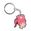 10Pz Portachiavi Medico Stetoscopio Uniforme da Infermiera Per Infermiera Medico Portachiavi Donne Uomini Moda Accessori Chiavi Medici Regalo per Amici