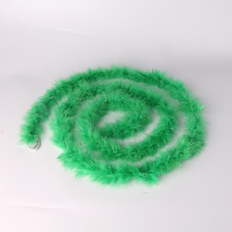 Feather Fleece 2 Meters Turkey Fleece Feather Strip, Flat Fleece Strip, Cartoon Wedding Feather Strip