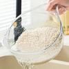 1Pc Multifunctional Drain Basket Drain Bowl Household Sink Vegetable Basin Kitchen Rice Washing Colander Fruit Plate