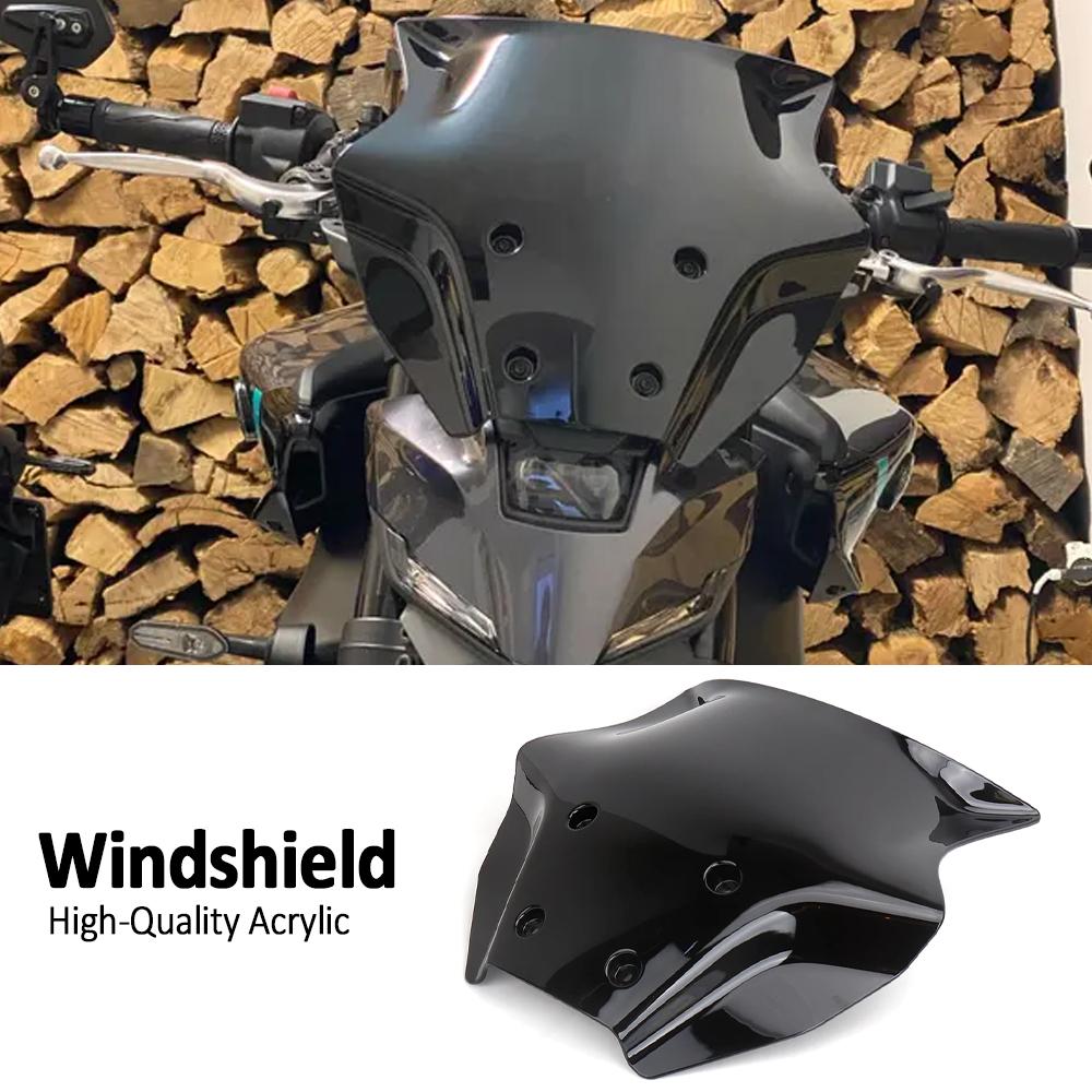 MT09 2024 2025 Wind Deflectors Windshield Windscreen Protector Motorcycle Accessories New For YAMAHA MT 09 MT-09 mt09 SP