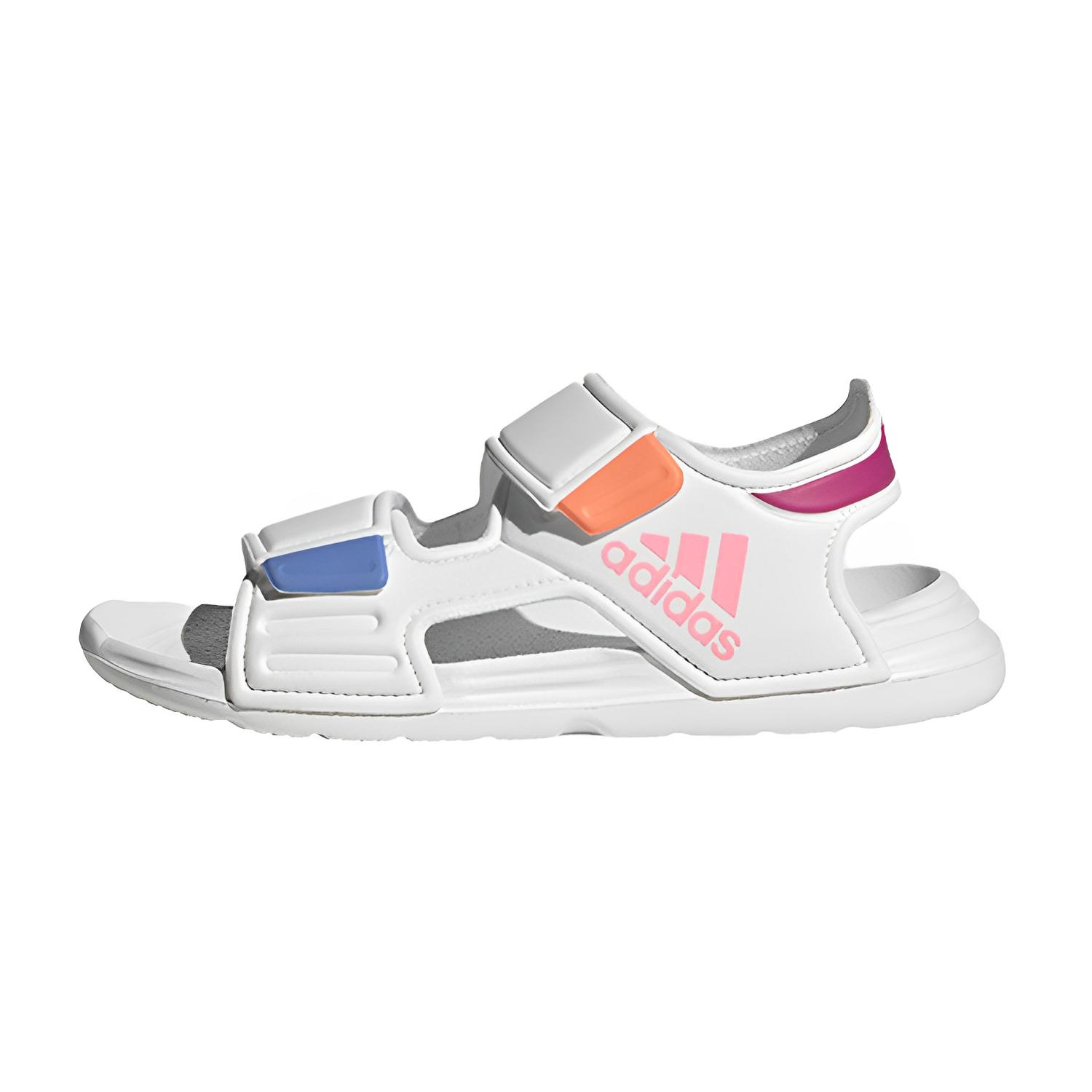 Adidas Altaswim Slip Resistant Abrasion Resistant Children s Sandals White Children Aged 3 7 Years Old H03775 30.5