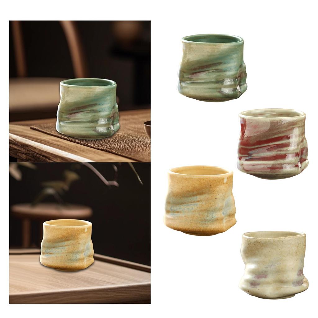 Tea Cup Yerba Mate Afternoon Tea Mug 200ml Vintage Ornament Versatile Cafes Housewarming Gift Portable Chinese Coffee Cup Teacup