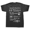 Funny Electromagnetic Physics Maxwell Equation Formula T Shirts Graphic Cotton Birthday Gifts Summer Style Tshirt Mens Clothing