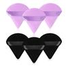 Dual-Use Triangular Flocking Powder Puff for Wet & Dry Makeup