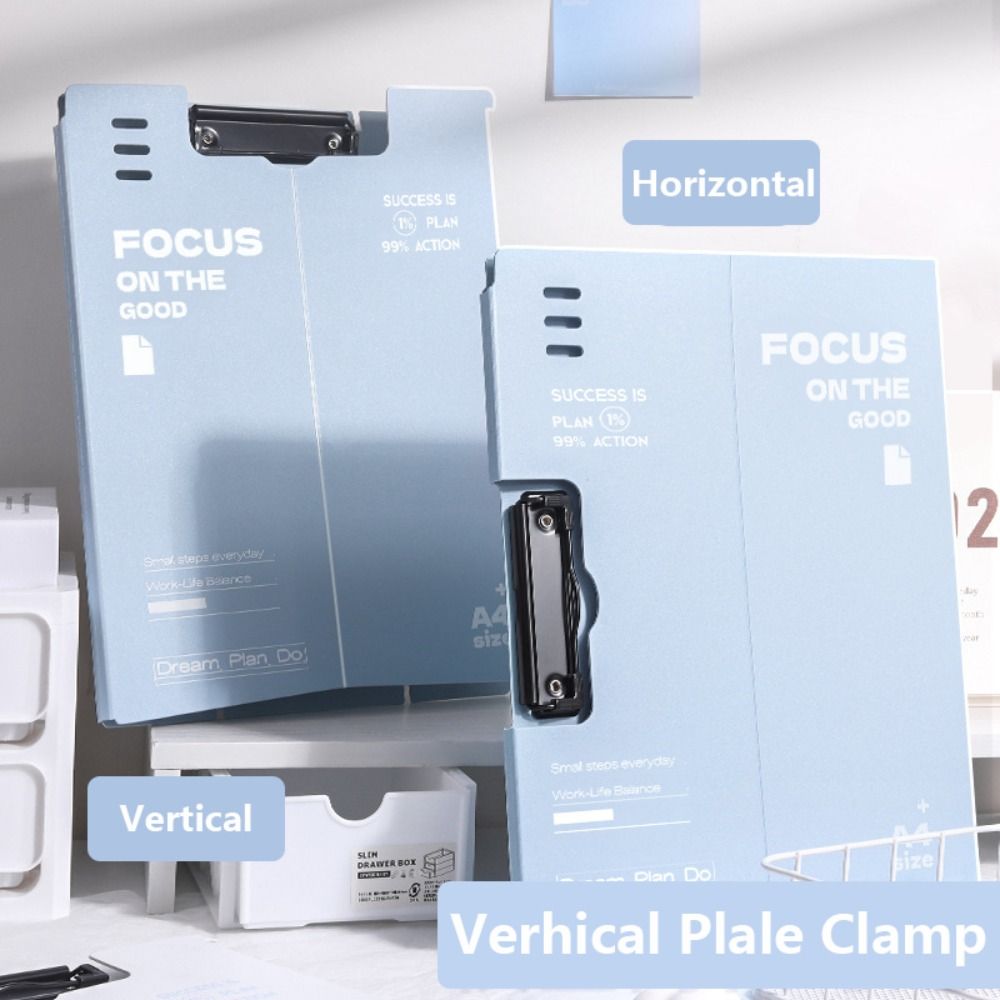 Multifunction A4 File Folder Verhical Writing Pad High Quality Verhical Plate Clamp  Stationery