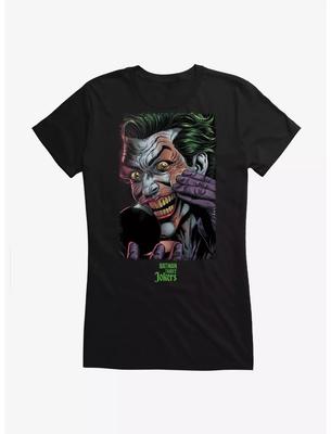 Comics BatUnisex Three Jokers Makeup T Shirt Size S 4XL Gift For Friends
