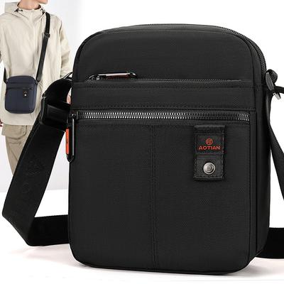 Męska Torba Crossbody Torba Oxford Wielokomorowa Torba na Ramię