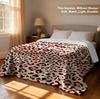 1PC Throw Leopard Pattern Animals Skin Pattern Flannel Blanket Thin Throw Soft Warm Blankets Festival Pefect Gift All Season Use