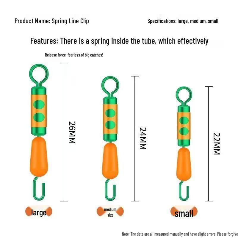 Quick Release Fishing Connector with Anti-tangle Silicone Swivel