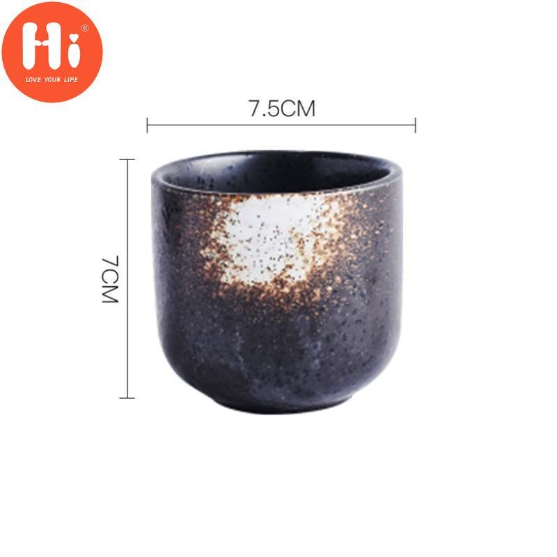 Hi Ceramic Small Tea Cup Porcelain Hotel Restaurant Coffee Cup Simple Office Water Cup Drinkware