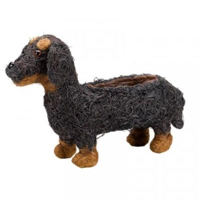 Royaume-Uni Jardin Intelligent Jardin Animal Jardinière Teckel Chien Teckel Plante en Pot Jardinage