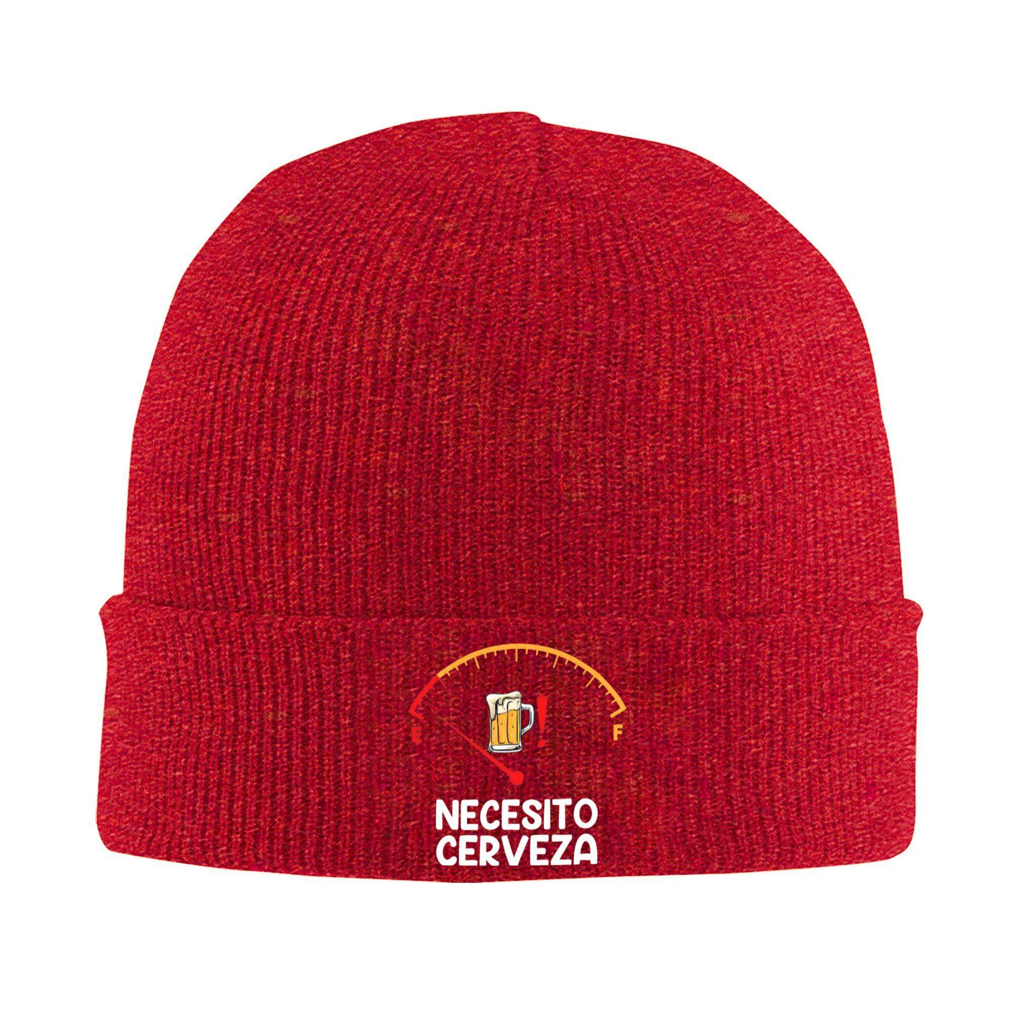 Мне нужна шапка-бини с надписью Cerveza для женщин и мужчин, смешная, испанская, теплая, вязаная
