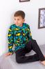 Boys’ Pajama Set – Brushed Knit, Warm & Soft for Cold Nights, Demi-season, 6076-024-4-1 HC