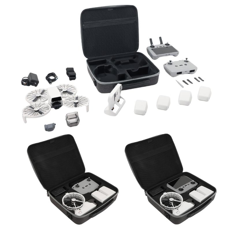 Portable Storage Bag for Flip Fly More Combo Carrying Case With Shoulder Straps and Protective Hard Shell