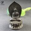 Antique Copper Shakyamuni Buddha Statue Brass Handmade Buddhism Sculpture Hindu Feng Shui Figurines Meditation Home Decorations
