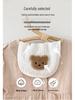 Little Bear Cotton Crepe Baby Sweat Absorbent Towel - Breathable Class A for Kindergarten and Children