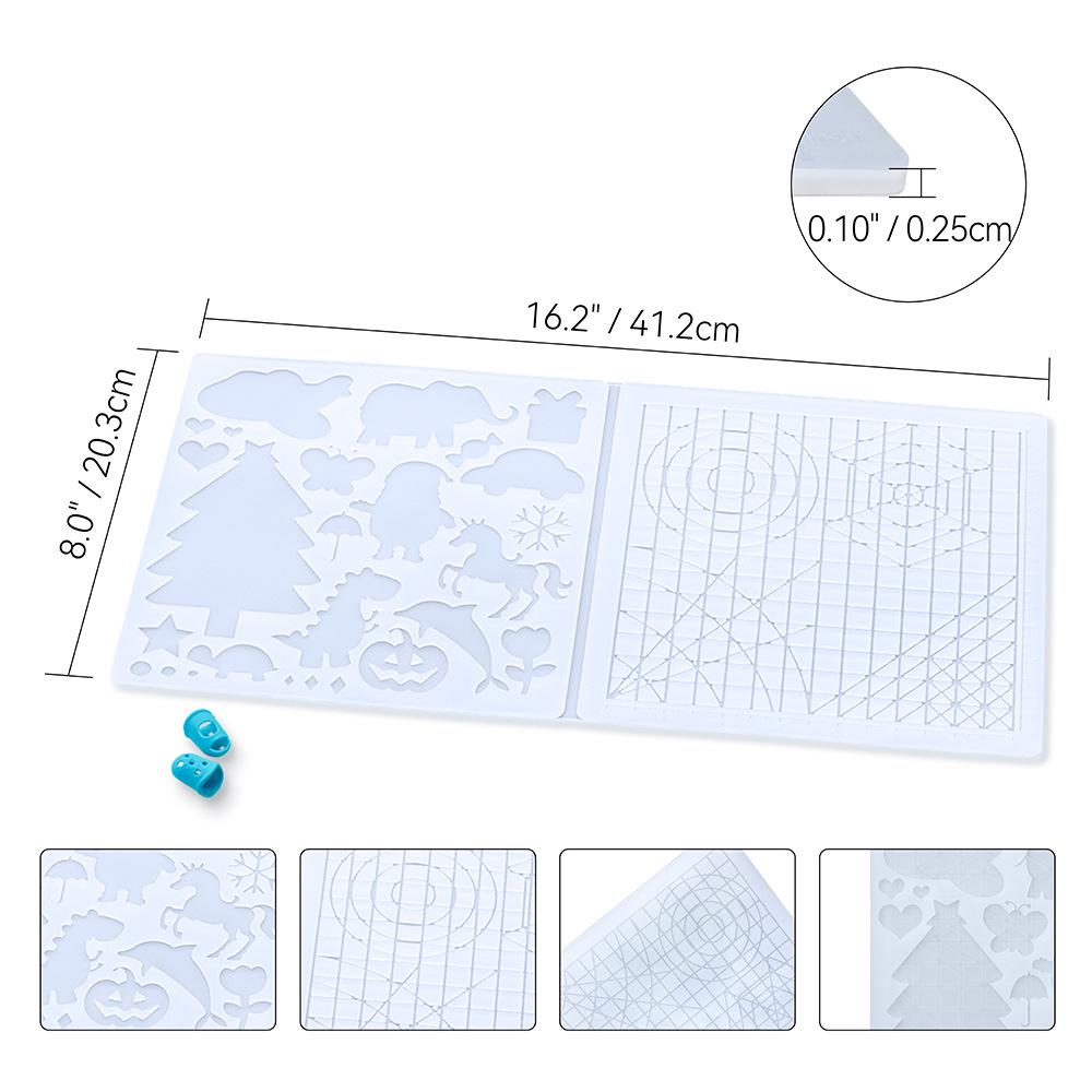 Silicone 3D Printing Pen Pad Children's Educational Doodle Board Mat