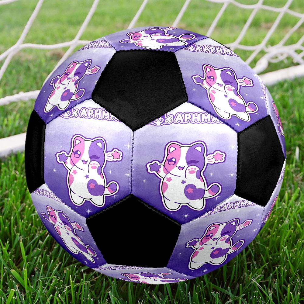 Pallone da Calcio Tema Aphmau Misura 5, Adatto Sia per Partite Indoor che Outdoor, un Regalo Adatto a Tutti.