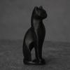 Cat Figurine, 3D Printed Small Cat Sculpture, Collectible Animal Desktop Ornament for Home Shelf Decor, Gifts for Cat Lovers