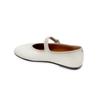 Thommcan Women S Comfort Mary Jane Flat ShoeS White 8tmpa24f9l