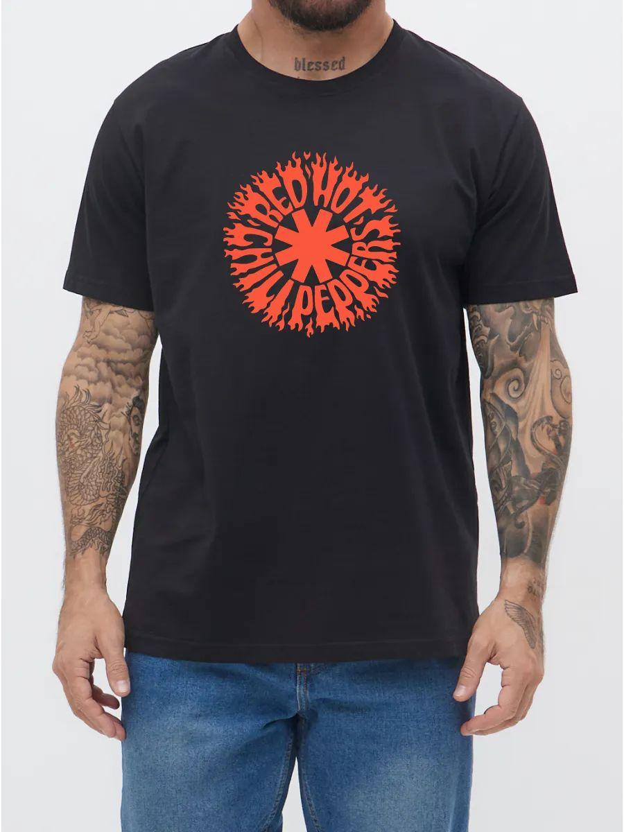 Black Red Hot Chili Peppers rock T-shirt S