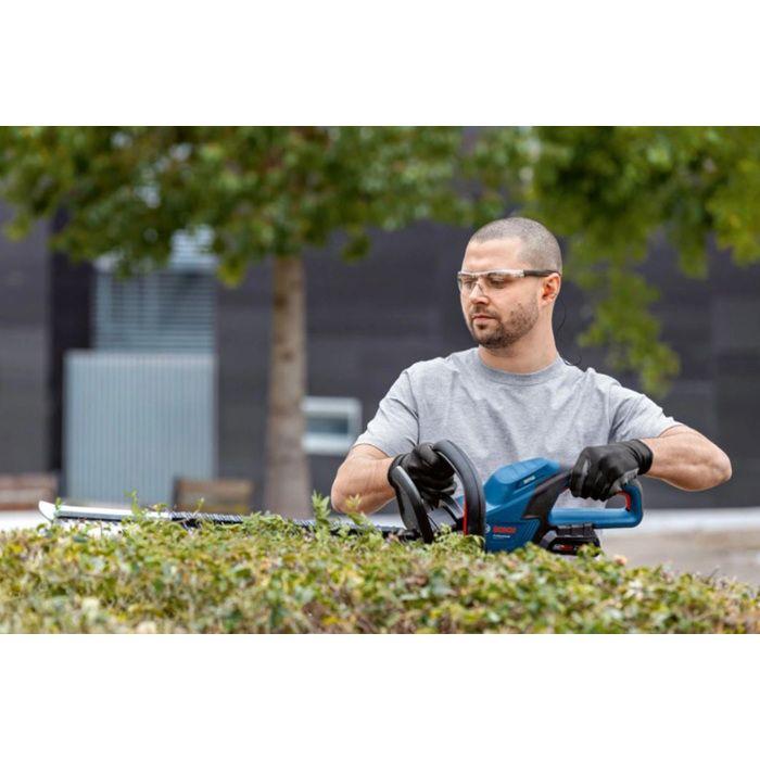 Bosch professional 18v taille-haies sans-fil ghe 18v-60 (moteur sans charbon, 20 mm de coupe) sans batterie