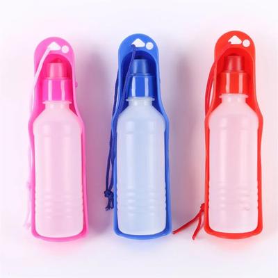 Dispensador de garrafa de água portátil para viagem ao ar livre para cães, gatos, alimentador de água potável