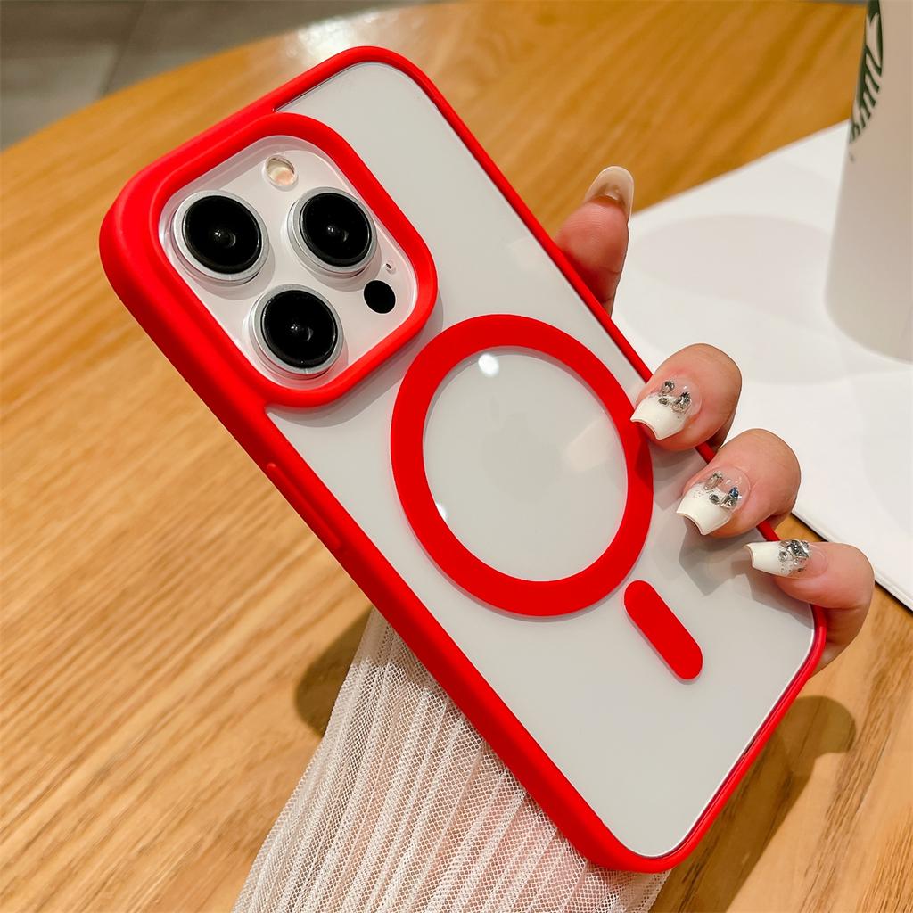 Luxury Shockproof Magsafe Wireless Charge Case for iPhone 17 16 Plus 15 14 13 12 11 Pro Max XR 17Air Clear Magnetic Bumper Cover