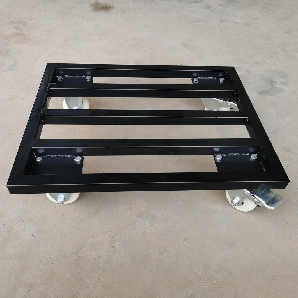 Heavy Duty Flatbed Trolley with Large Wheels for Transport
