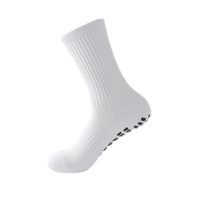 Pro Training Mid-Calf Breathable Mesh Football Socks - Sweat-Absorbent, Thickened, Shock-Absorbing, Anti-Slip