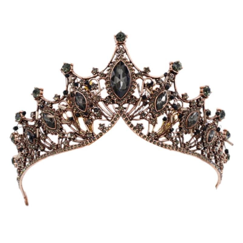 Bridal Rhinestones Crown Princesses Crown Headbands Wedding Crystal Headwear for Weddings and Parties